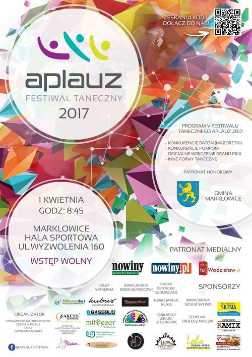 Festiwal taneczny Aplauz 2017, Materiały prasowe