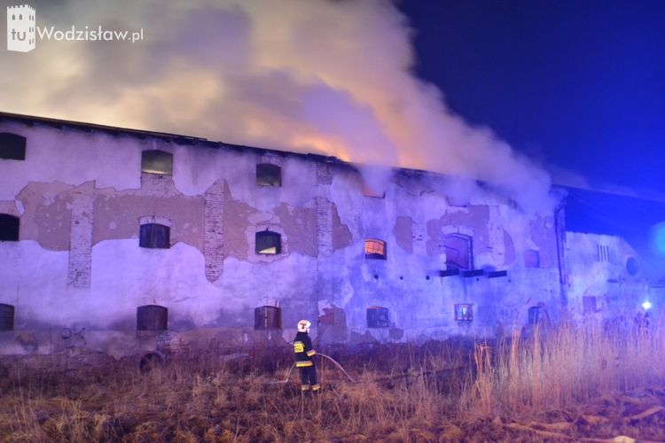 Turza Śląska: pożar zabudowań dawnego PGR-u w przysiółku Olszenica, Wacław Wrana