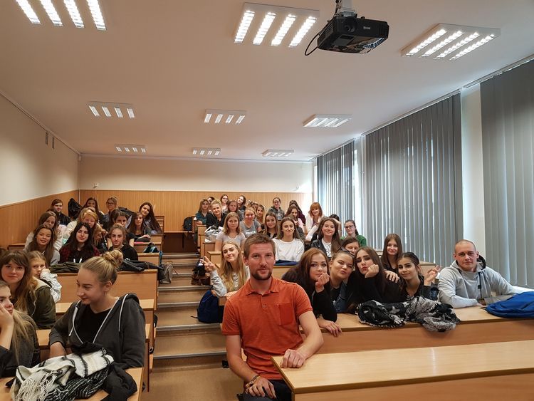 Podróżnicy spotkali się z uczniami „Ekonomika”, ZSE w Wodzisławiu Śląskim
