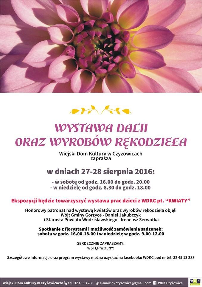 Piękne kwiat i rękodzieło już w weekend będzie można podziwiać w WDK Czyżowice!, materiały prasowe WDK Czyżowice
