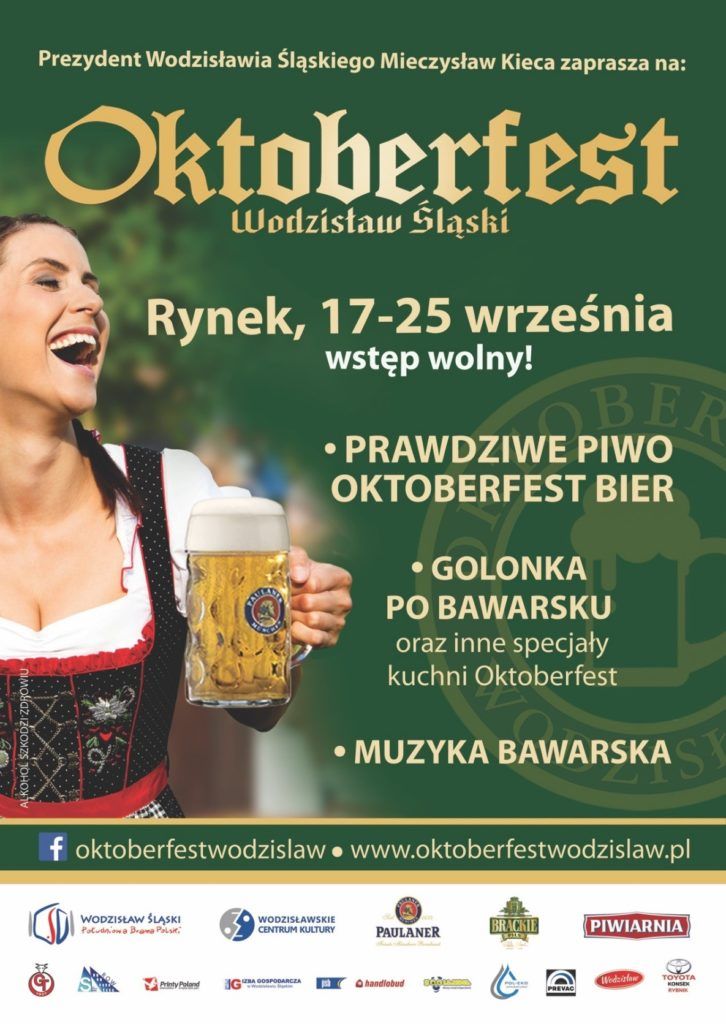 Już niebawem wielkie święto miłośników piwa! Znamy szczegóły Oktoberfestu w Wodzisławiu, materiały prasowe Oktoberfest Wodzisław Śląski