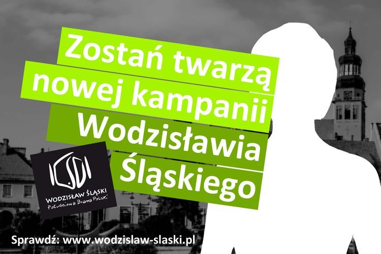 Zostań twarzą nowej kampanii Wodzisławia Śląskiego, mat. prasowe