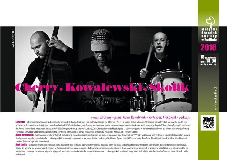 Wieczór z dobrym jazzem w radlińskim MOK-u, materiały prasowe MOK Radlin