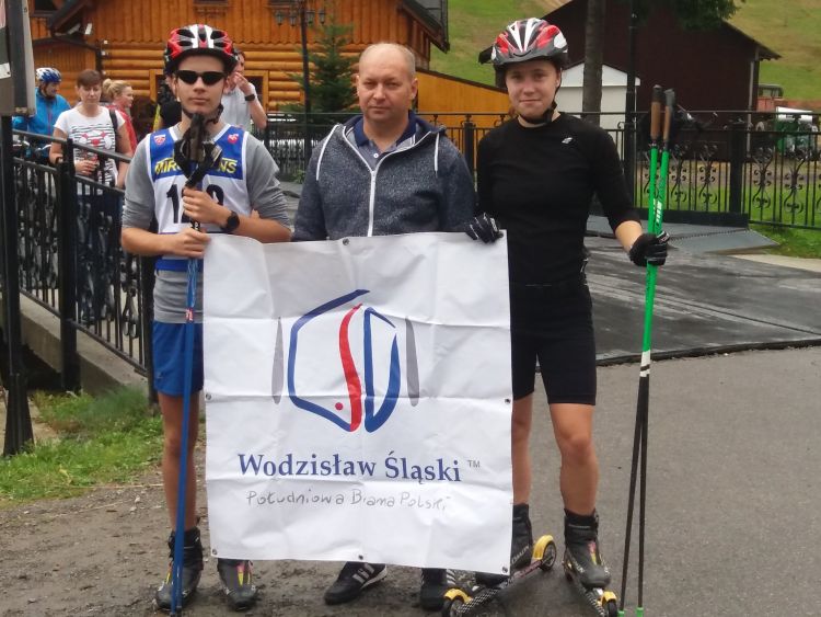 KS Ski Team w Pucharze Polski na nartorolkach w Istebnej i Bystrej, mat. prasowe