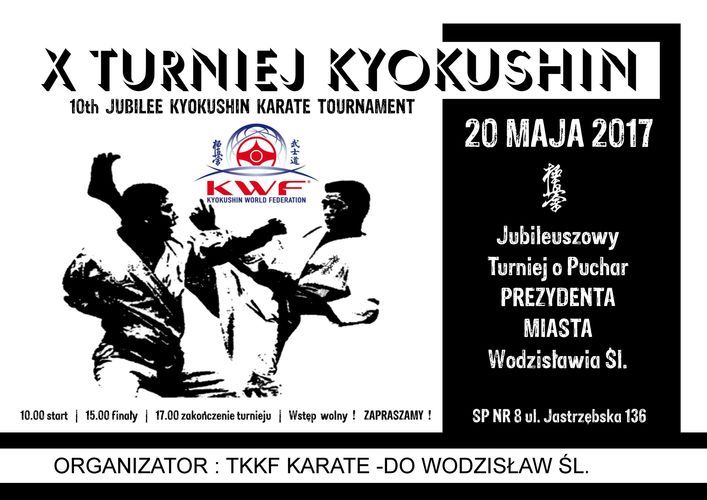 Przed nami X Turniej Karate, TKKF KARATE