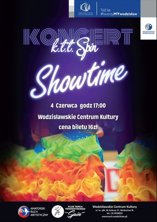 WCK: to będzie prawdziwe taneczne show w wykonaniu KTT SPIN, Wodzisławskie Centrum Kultury