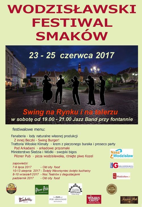 Swing na Rynku i na talerzu, czyli Wodzisławski Festiwal Smaków, Materiały prasowe