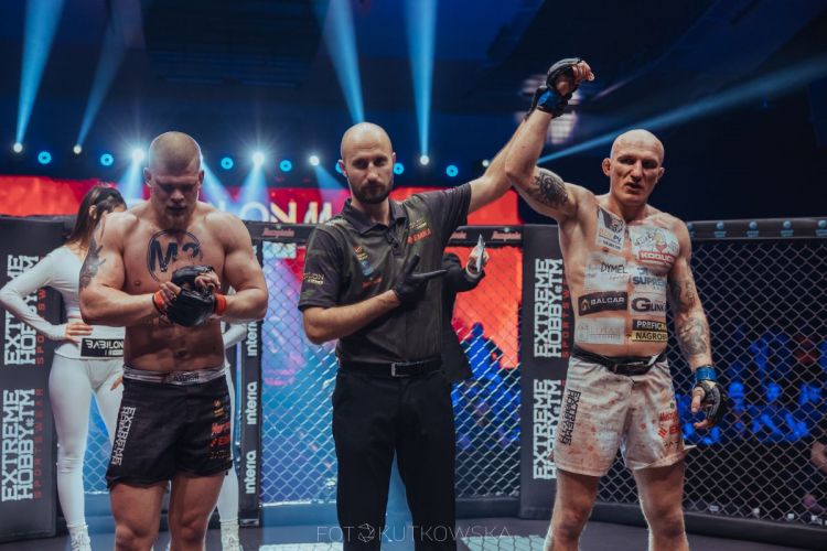 Babilon MMA44: Kamil Woźny wygrywa swoją walkę, Foto Kutkowska