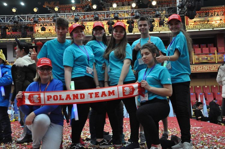 Grupa młodych wodzisławian na Azjatyckiej Olimpiadzie Kreatywności w Pekinie, mat. prasowe