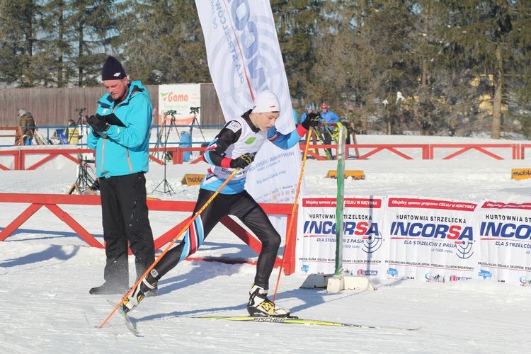 Zawodnik UKS-u Strzał Wodzisław czwarty w biathlonowym Pucharze Polski!, UKS Strzał Wodzisław