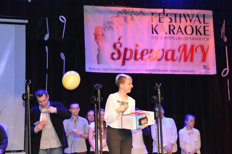 Podopieczni placówek specjalnych wystąpili na festiwalu karaoke, Aleksandra Hawrył