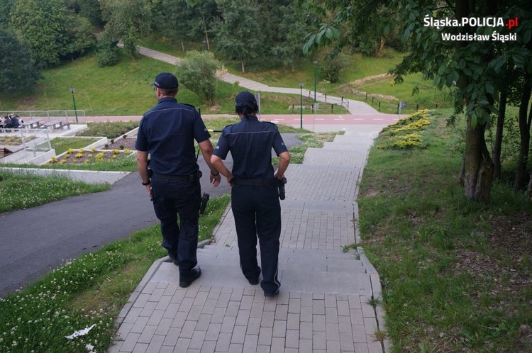 Pierwszy weekend wakacji: policjanci czuwali nad bezpieczeństwem, KPP Wodzisław Śl.