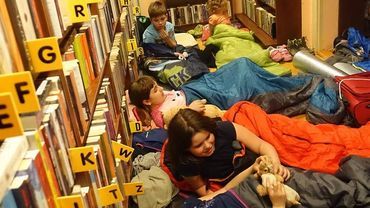 Dzieci z Radlina spędziły noc w bibliotece