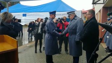 Otwarcie posterunku policji w Gołkowicach