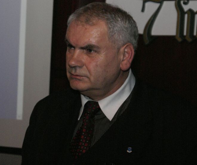 Przewodniczący Lucjan Szwan apeluje do mieszkańców, by zostali członkami Naprzodu Rydułtowy
