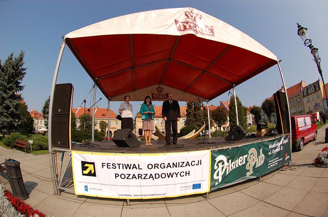 Organizacje pozarządowe zaprezentowały się na wodzisławskim rynku, Stowarzyszenie Fotobalans