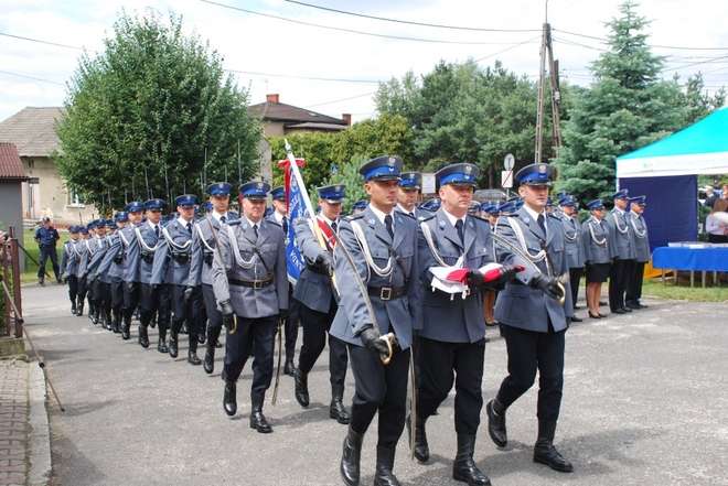 Święto Policji i otwarcie komisariatu w Gorzycach, KPP w Wodzisławiu Śl. 