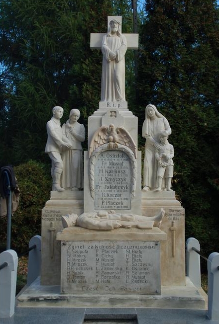 Pomnik Powstańców Śląskich po renowacji, UG Marklowice
