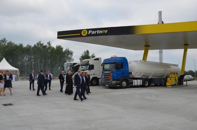 Oficjalne otwarcie stacji paliw w Łaziskach, Starostwo Powiatowe w Wodzisławiu 