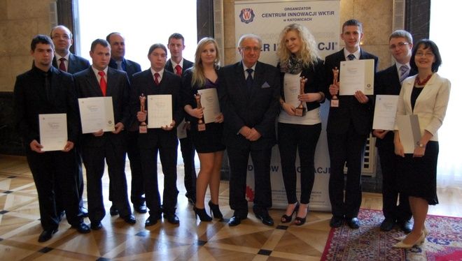 Kolejny sukces uczniów Zespołu Szkół Zawodowych w Wodzisławiu w konkursie o tytuł ''Młodego Lidera Innowacji Województwa Śląskiego''