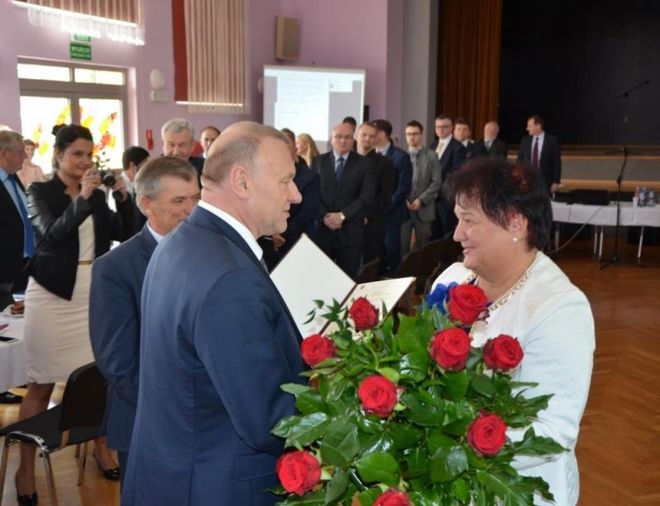 Sekretarz Powiatu Wodzisławskiego Grażyna Durczok po 42 lata pracy odchodzi na emeryturę.