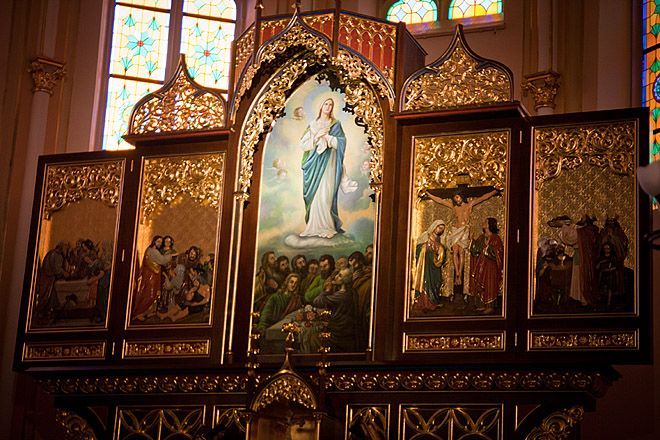 W wodzisławskiej parafii pw Wniebowzięcia Najświętszej Maryi Panny na ukończeniu jest budowa nowego ołtarza