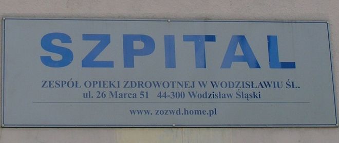 Szpital w Wodzisławiu dostał od starostwa 1,5 mln zł pożyczki