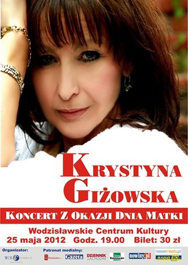 WCK: dla mam zaśpiewa Krystyna Giżowska, Materiały prasowe