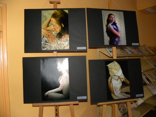 Piękne obrazy malowane na… ludzkim ciele, materiały prasowe MiPBP w Wodzisławiu Śląskim