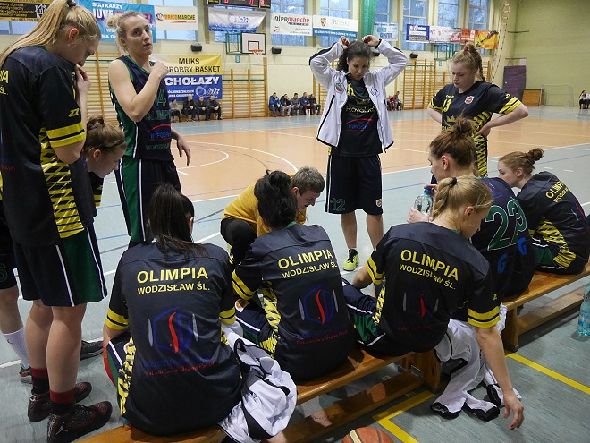Koszykarki Olimpii zwycięstwem z Chrobrym Głuchołazy zapewniły sobie tytuł mistrzowski II Ligi Kobiet