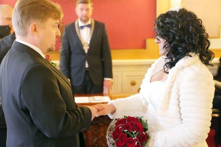 Na koniec roku prezydent Wodzisławia udzielił ślubu pięciu parom, Biuro Prezydenta Miasta