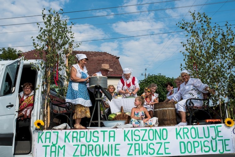 Mieszkańcy gminy Godów świętowali Dożynki 2019, Franek Brzoza