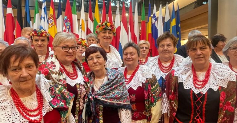 Gospodynie z regionu odwiedziły Parlament Europejski [GALERIA]