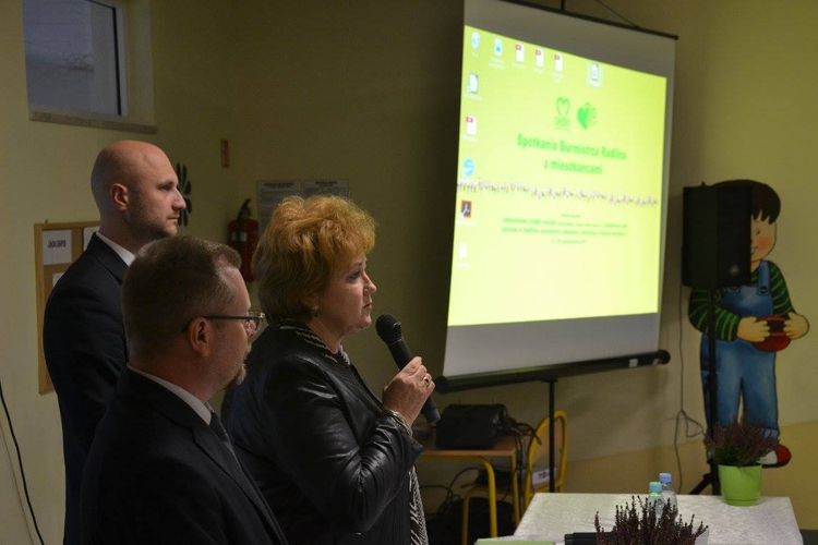 Eko-dotacje zdominowały tegoroczne spotkania burmistrz Radlina z mieszkańcami, Marek Gajda