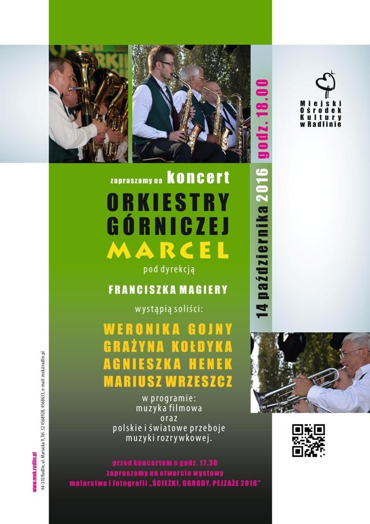 Posłuchaj muzyki filmowej i światowych hitów w wykonaniu Orkiestry Górniczej Marcel, materiały prasowe MOK Radlin