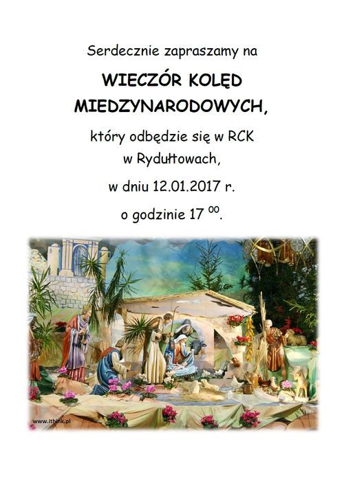 Jutro w RCK zabrzmią kolędy w różnych językach, Starostwo Powiatowe w Wodzisławiu Śląskim