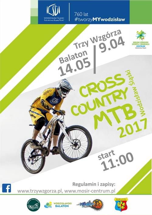 Cross Country MTB Wodzisław Śląski 2017 już 9 kwietnia!, MOSiR