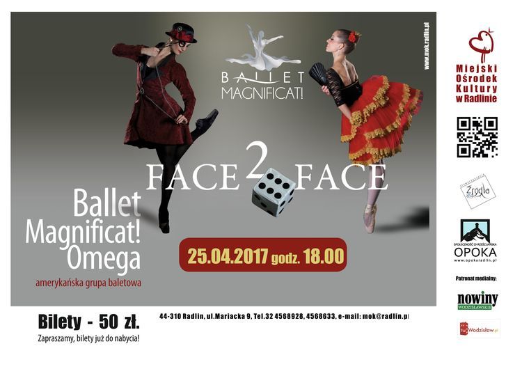 „Twarzą w twarz”, czyli Ballet Magnificat! w radlińskim MOK-u, MOK w Radlinie