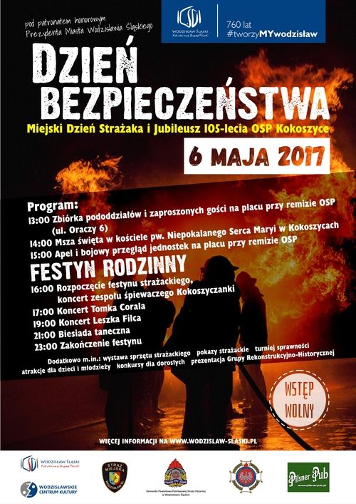 Strażacy z Kokoszyc zapraszają na Dzień Bezpieczeństwa, mat. prasowe
