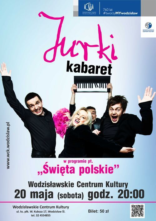 WCK: to będzie udany wieczór z kabaretem Jurki (konkurs - rozstrzygnięcie), Wodzisławskie Centrum Kultury