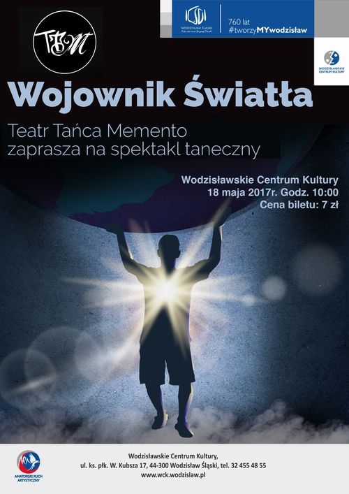 Młodzież szkolna zobaczy w WCK „Wojownika światła”, Wodzisławskie Centrum Kultury