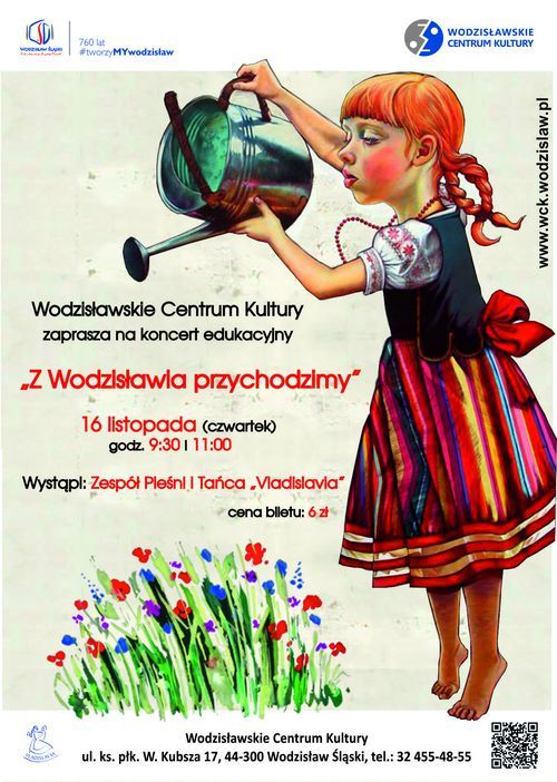 „Z Wodzisławia przychodzimy...”, czyli koncert edukacyjny w WCK, Wodzisławskie Centrum Kultury