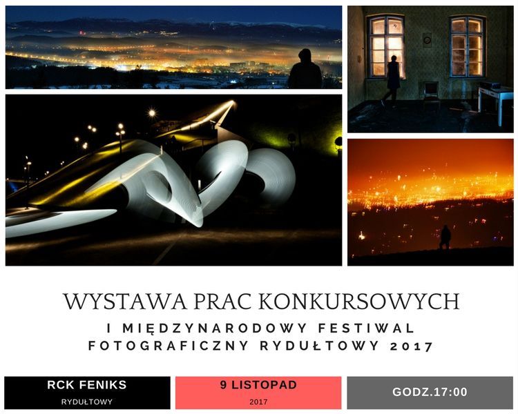 Piękne miasta nocą na wystawie w RCK „Feniks”, UM Rydułtowy