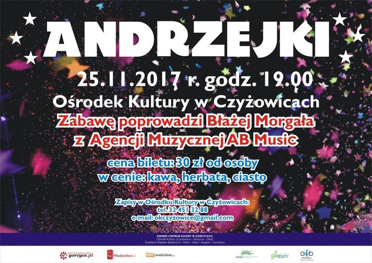 Ośrodek Kultury w Czyżowicach organizuje Andrzejki, Ośrodek Kultury w Czyżowicach