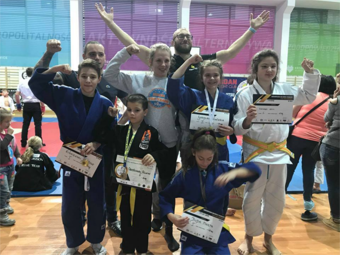 Młodzi judocy Akademii Top Team z medalami na Ogólnopolskim turnieju w Katowicach, Akademia Top Team