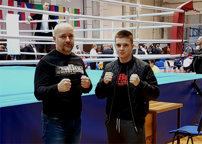 Szymon Milion z brązowym medalem po turnieju kickboxingu Slovak Open 2018, 