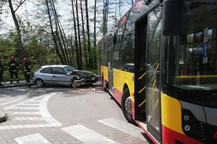 Wodzisław: tragiczny finał wypadku z udziałem miejskiego autobusu, 