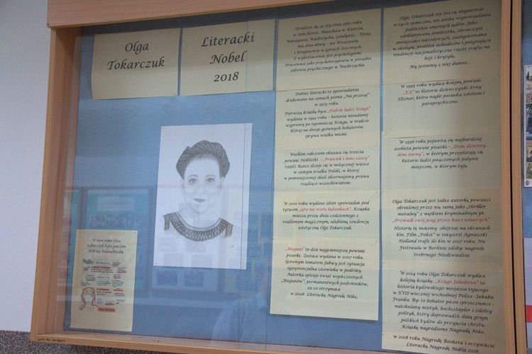 Olga Tokarczuk patronką szkoły w Rydułtowach, 