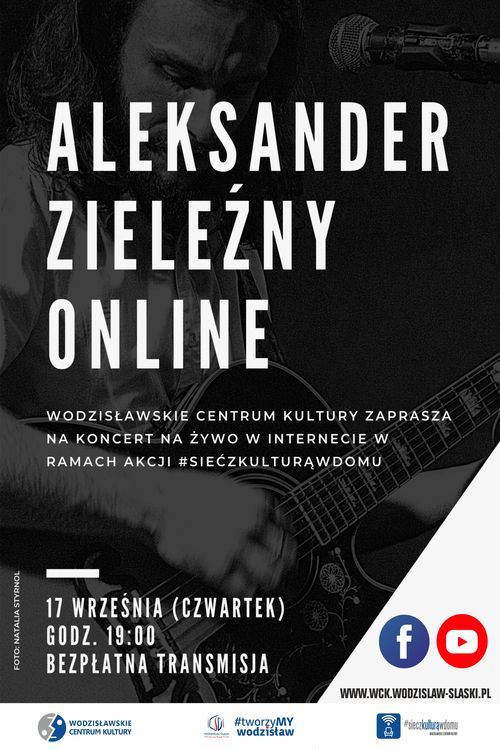Aleksander Zieleźny akustycznie w WCK, WCK