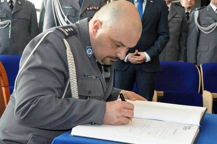 Krzysztof Justyński, szef śląskiej policji – przechodzi na emeryturę, archiwum